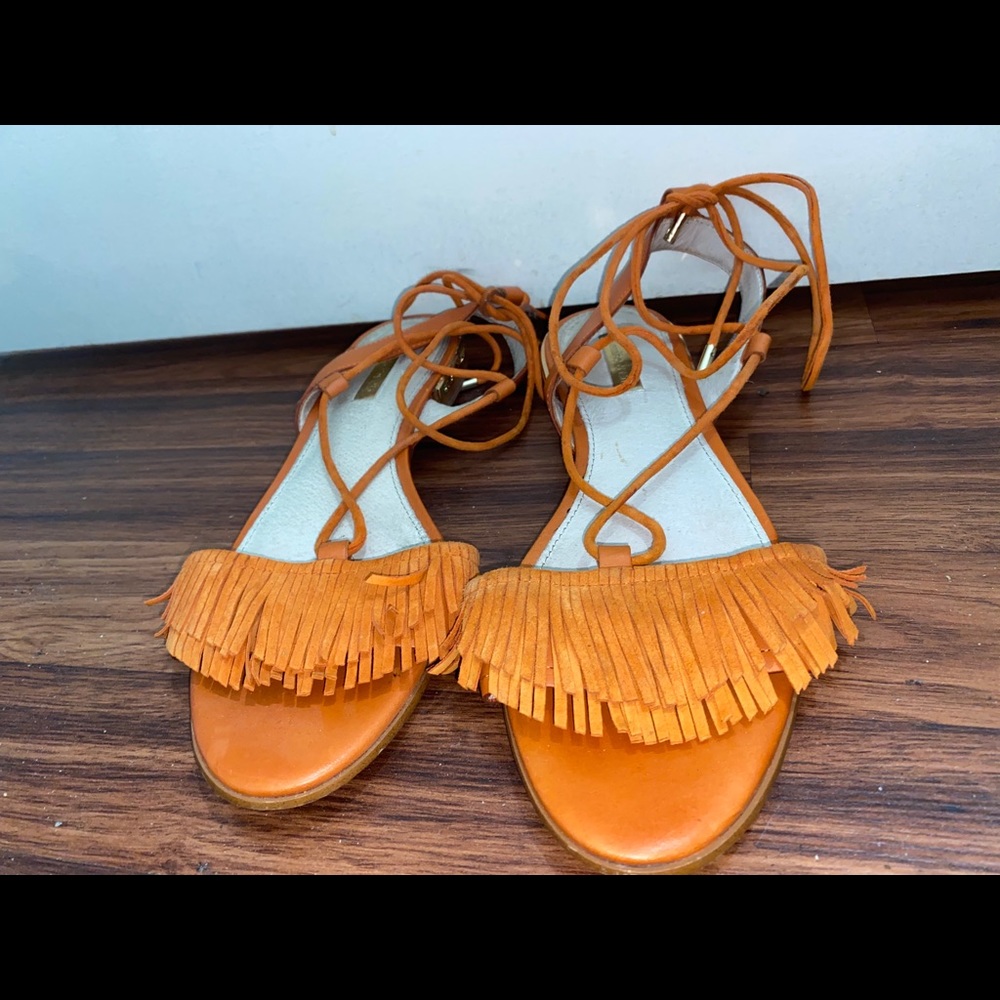 Louise Et Cie Orange Sandals